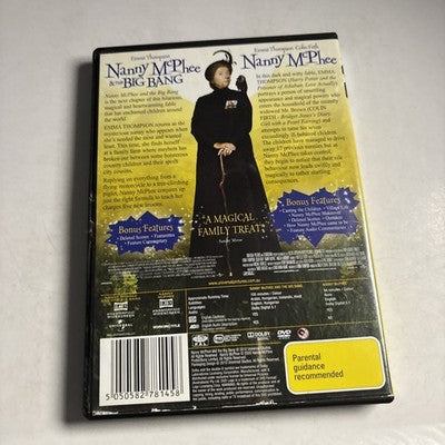 Nanny Mcphee / Nanny Mcphee and the Big Bang (DVD, 2010) Emma Thompson Region 4