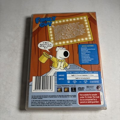 Family Guy : Season 4 (DVD, 2005) Region 4