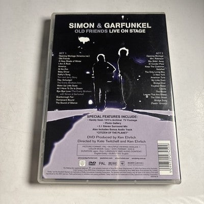 Simon and Garfunkel - Old Friends Live on Stage (DVD, 2005) All Regions