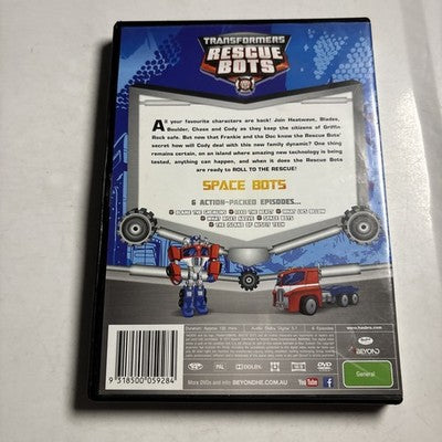 Transformers Rescue Bots - Space Bots (DVD, 2014) Region 4