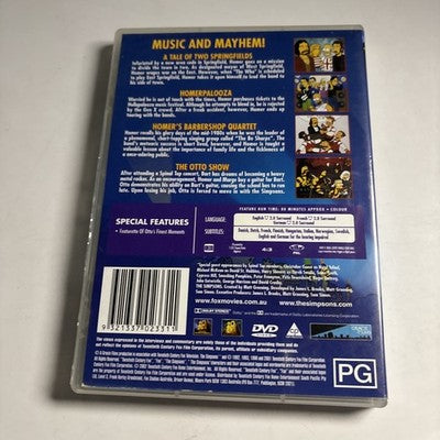 The Simpsons - Backstage Pass (DVD, 2004) Region 4