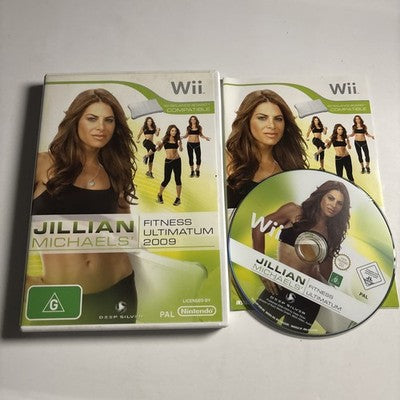 Jillian Michaels Fitness Ultimatum 2009 - Nintendo Wii - With Manual PAL