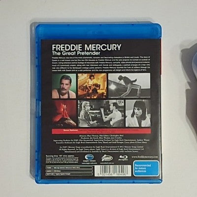 Freddie Mercury The Great Pretender (Blu-ray, 2012) Region B