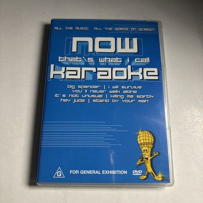 Karaoke - Now That's What I Call Karaoke (DVD) All Regions