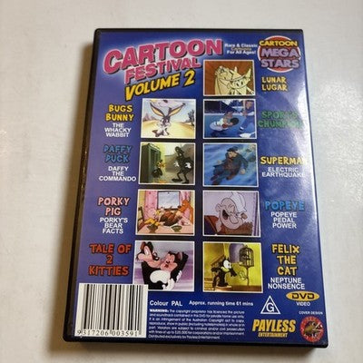 Bugs Bunny & Daffy Duck - Cartoon Festival : Vol 2 (DVD) All Regions