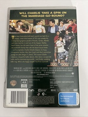 Two and a Half Men : Season 3 (DVD, 2005, 4-Disc) Charlie Sheen Region 4