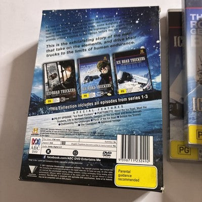 Ice Road Truckers :  Complete Series 1 2 3 (DVD, 2011, 11-Disc) Region 4