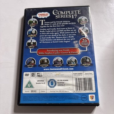Thomas & Friends - The Complete Series 17 (DVD, 2016) Region 2