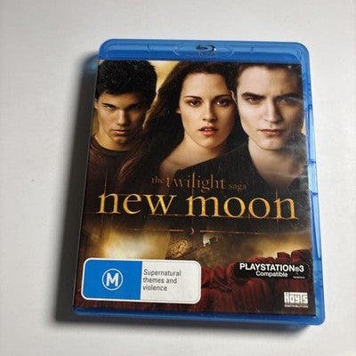 The Twilight Saga - New Moon (Blu-ray, 2009) Robert Pattinson Region B