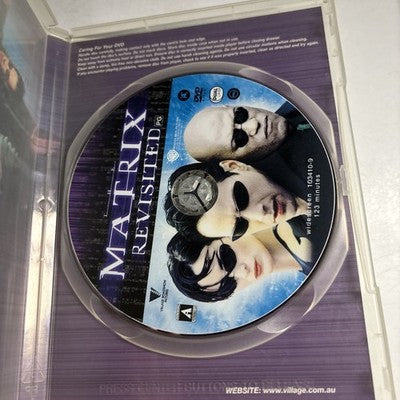 The Matrix Revisited (DVD, 1999) Keanu Reeves, Laurence Fishburne Region 4