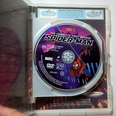 Spiderman -The New Animation Series : Season 1 (DVD, 2003) Region 4