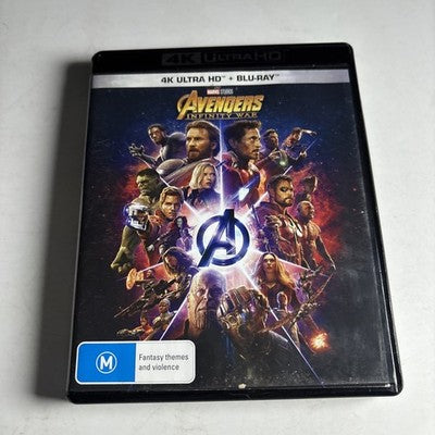 Avengers - Infinity War (4K Ultra HD + Blu-ray, 2018) All Regions