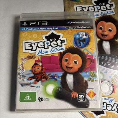 EyePet Move Edition Sony PS3 Manual
