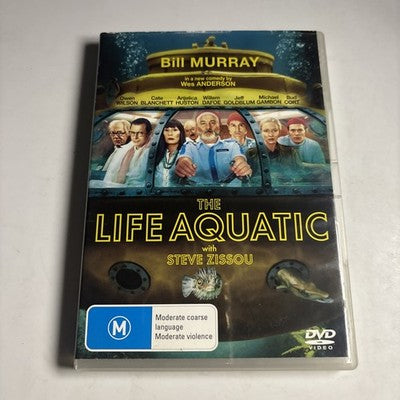 The Life Aquatic (DVD, 2004) Bill Murray Region 4