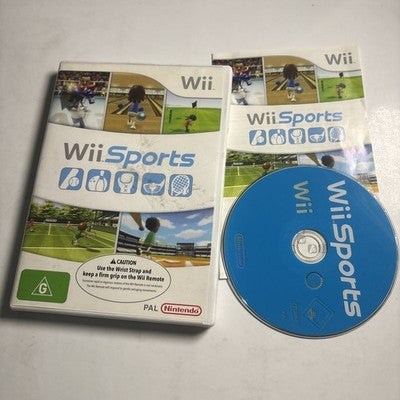 Wii Sports (Nintendo Wii, 2006) Manual PAL