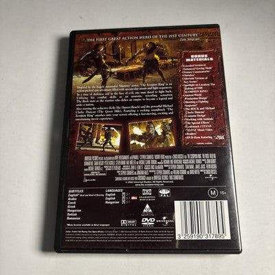 The Scorpion King (DVD, 2002) Dwayne Johnson Region 4 NEW