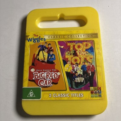The Wiggles - Here Comes the Big Red Car / Top of the Tots (DVD, 2010) Region 4