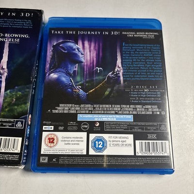 Avatar 3D Edition (Bluray + DVD, 2009) All Regions