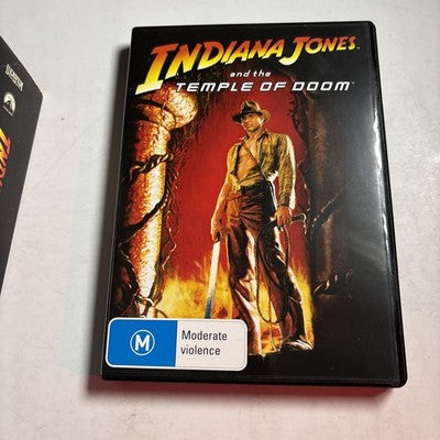 Indiana Jones - The Complete Adventures (DVD, 2017, 4-Disc) Region 4