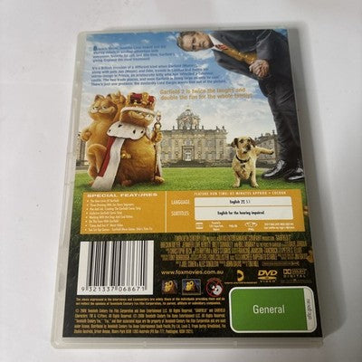 Garfield 2 (DVD, 2006) Bill Murray, Billy Connolly Region 4 NEW