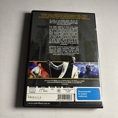 Justin Timberlake - Dressed to Thrill (DVD, 2014) Region 4