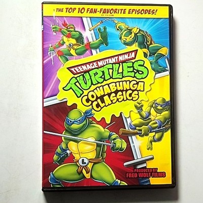 Teenage Mutant Ninja Turtles: Cowabunga Classics (DVD, 2014) Region 1