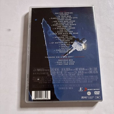 George Michael - Live in London (DVD, 2009) All Regions