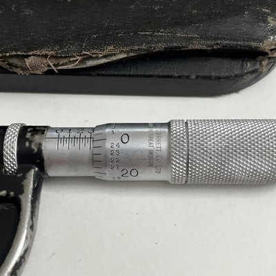 Starrett No. 436-1 Outside Micrometer 0–1 inch Capacity Vintage