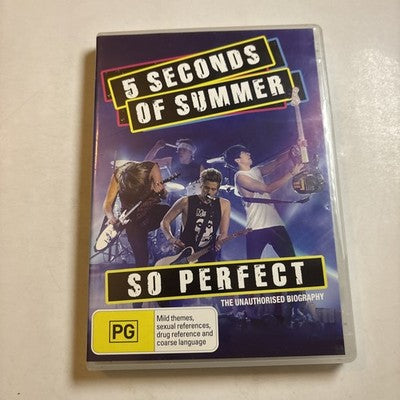 5 Seconds of Summer - So Perfect (DVD, 2014) Region 4 NEW