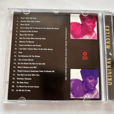 Dionne Warwick – Greatest Hits (CD, 1994) Australasia 9548322252