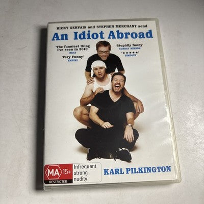 An Idiot Abroad - Series 1 (DVD, 2011) Region 4