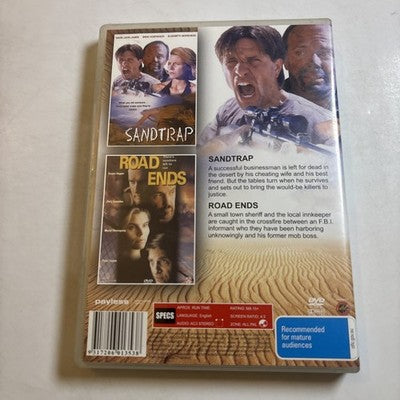 Sandtrap / Road Ends (DVD, 1997) All Regions NEW