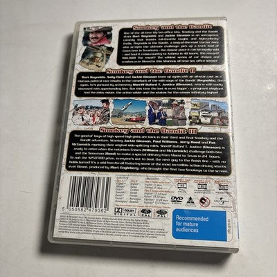 Smokey and the Bandit 1 2 3 (DVD, 1980) Sally Field, Burt Reynolds Region 4,2