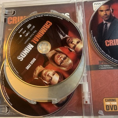 Criminal Minds : Season 1 (DVD, 2005) Region 4