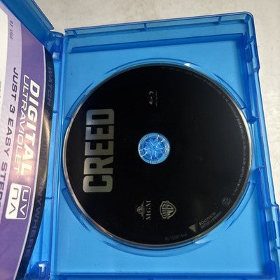 Creed (Blu-ray, 2015) Michael B. Jordan, Sylvester Stallone, Region B
