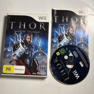 Thor: God of Thunder - Nintendo Wii Game - Manual PAL