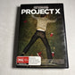 Project X (DVD, 2012) Rick Shapiro, Kirby Bliss Blanton, Region 4 NEW