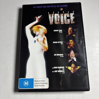 Little Voice (DVD, 1998) Ewan McGregor, Michael Caine Region 4 NEW
