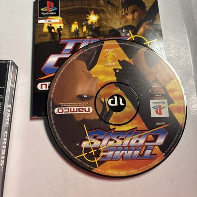Time Crisis (Sony PlayStation 1, 1997) Manual PAL