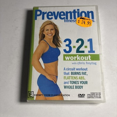 Prevention Fitness Systems - 3-2-1 Workout With Chris Freytag (DVD, 2007) NEW
