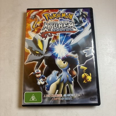 Pokemon the Movie - Kyurem Vs. the Sword of Justice (DVD, 2012) Region 4