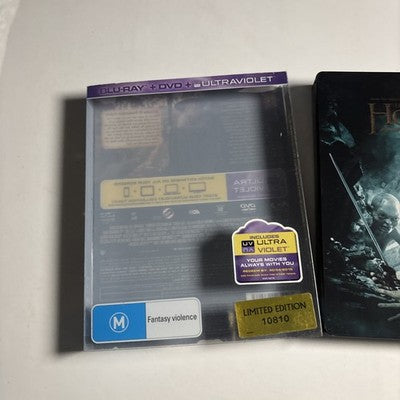 The Hobbit -  An Unexpected Journey Limited Edition - Blu-Ray Steelbook Edition