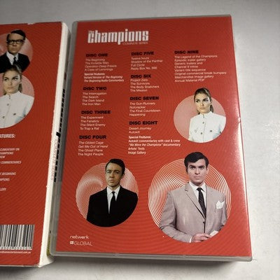 The Champions - Complete Series (DVD, 1968) Region 4