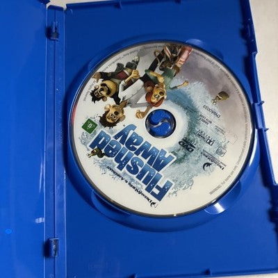 Flushed Away (DVD, 2006) Andy Serkis, Bill Nighy, Hugh Jackman Region 4
