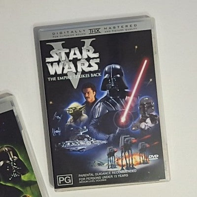 Star Wars IV, V, VI Trilogy Collection (DVD, 1977, 4-Disc) Region 4