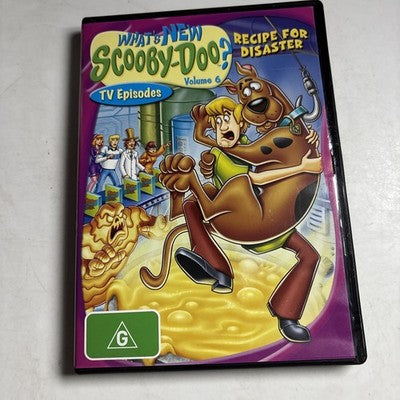 What's New Scooby Doo? Recipe for Disaster : Vol 6 (DVD, 2002) Region 4