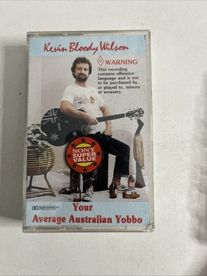 Kevin Bloody Wilson – Your Average Australian Yobbo (Cassette, 1986) Australia