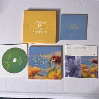 Seventeen – 4th Album Repackage - Sector 17 (CD, 2022) Korea PLD0164