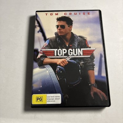 Top Gun (DVD, 1986) Tom Cruise Region 4