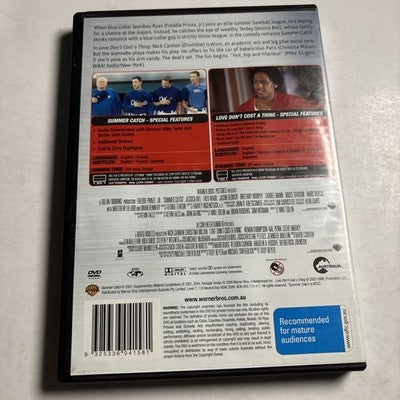 Summer Catch / Love Don't Costa Thing (DVD, 2001) Region 4